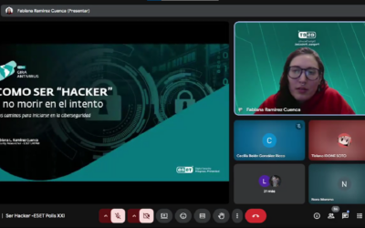 Charla con Eset: Ser Hacker y No Morir en el Intento