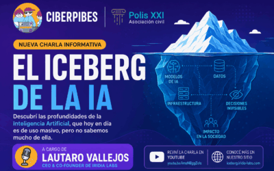 El Iceberg de la IA: una nueva charla informativa de Ciberpibes junto a Polis XXI